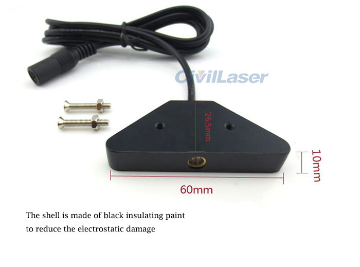 850nm 50mw 100mw 300mw Multi Point Touch Screen Trapezoid Laser Module Line